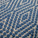 Upcycling-Kissen mit Füllung Pavaro [Blau]