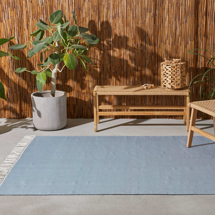 Outdoor-Teppich Udaka [Eisblau]