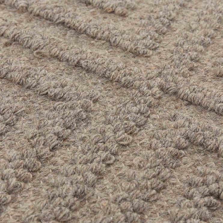 Teppich Barod in Steingrau aus 100% Wolle | Entdecken Sie unsere schönsten Wohnaccessoires