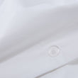 Bettdeckenbezug Perpignan, Weiß, 100% gekämmte Baumwolle | Hochwertige Wohnaccessoires