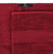 Handtuch Alvito, Dunkelrot, 100% Zero-Twist Baumwolle | URBANARA Baumwoll-Handtücher