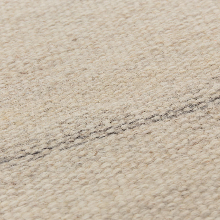 Teppich Patan Naturweiß, 80% Wolle & 20% Bio-Baumwolle | Hochwertige Wohnaccessoires