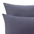Bettdeckenbezug Montrose, Grau, 100% Baumwolle | URBANARA Flanell-Bettwäsche