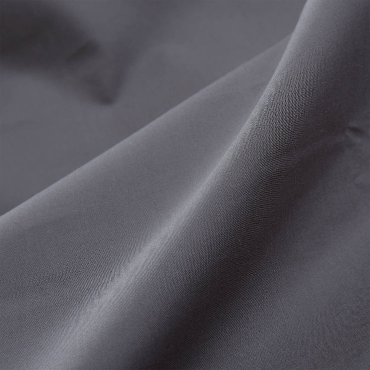 Bettdeckenbezug Perpignan, Grau, 100% gekämmte Baumwolle | URBANARA Perkal-Bettwäsche