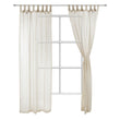 Vorhang Cotopaxi, Beige, 100% Leinen