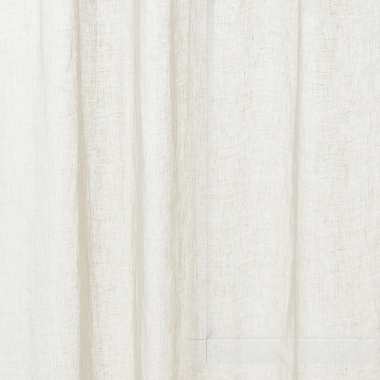 Vorhang Cotopaxi, Beige, 100% Leinen | URBANARA Vorhänge & Gardinen