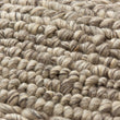 Teppich Kalgi Eierschale & Grau & Hellbraun, 100% Wollfilz | Hochwertige Wohnaccessoires