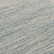 Teppich Ziller Grüngrau & Naturweiß, 100% Baumwolle | URBANARA Baumwollteppiche