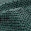 Tagesdecke Anadia, Grün, 100% Baumwolle | Hochwertige Wohnaccessoires