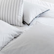 Bettdeckenbezug Izedain Hellgrau & Weiß | Schöne Ideen für Ihr Zuhause | URBANARA