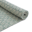 Teppich Overod in Türkis & Eierschale aus 100% Schurwolle | Entdecken Sie unsere schönsten Wohnaccessoires