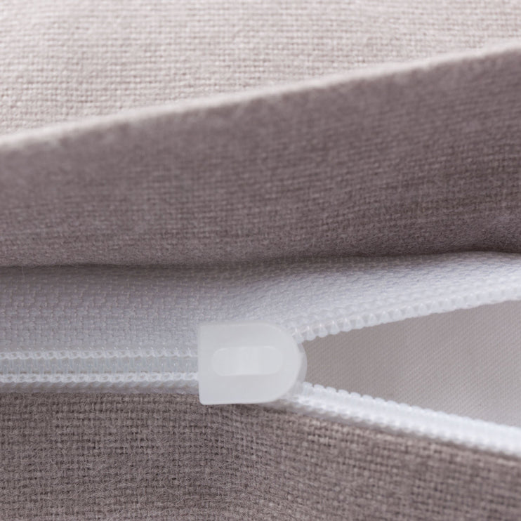 Kissenbezug Montrose, Steingrau, 100% Baumwolle | Hochwertige Wohnaccessoires
