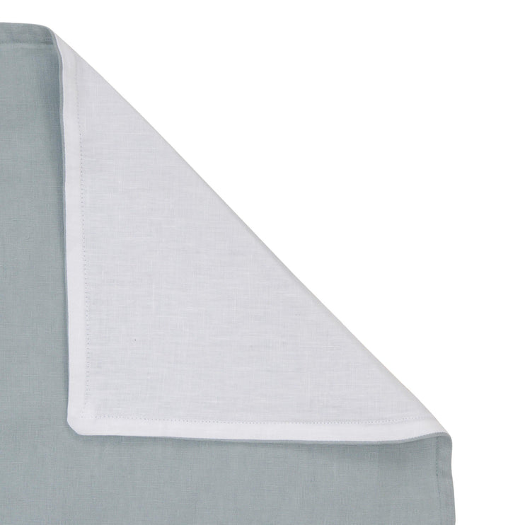 Kissenbezug Cercosa in Grüngrau & Weiß aus 100% Leinen | Entdecken Sie unsere schönsten Wohnaccessoires