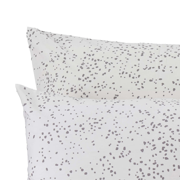 Bettdeckenbezug Connemarain Weiß & Grau | Schöne Ideen für Ihr Zuhause | URBANARA
