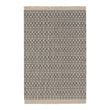 Teppich Lumaco, Anthrazit & Eierschale, 100% Wolle | Hochwertige Wohnaccessoires