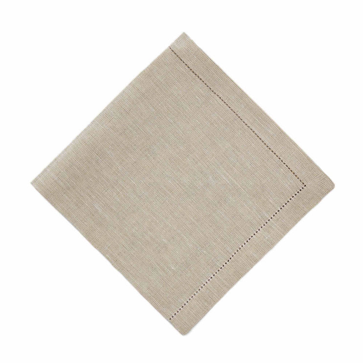 Serviette Cavaillon, Gold & Natur, 87% Leinen & 13% Lurex