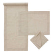 Serviette Cavaillon, Gold & Natur, 87% Leinen & 13% Lurex | Hochwertige Wohnaccessoires