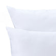 Kissenbezug Millau, Weiß, 100% Baumwolle | URBANARA Satin-Bettwäsche