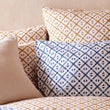 Bettdeckenbezug Aroucain Weiß & Jeansblau | Schöne Ideen für Ihr Zuhause | URBANARA