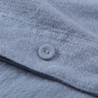 Kissenbezug Lousa, Helles Graublau, 100% Leinen | Hochwertige Wohnaccessoires