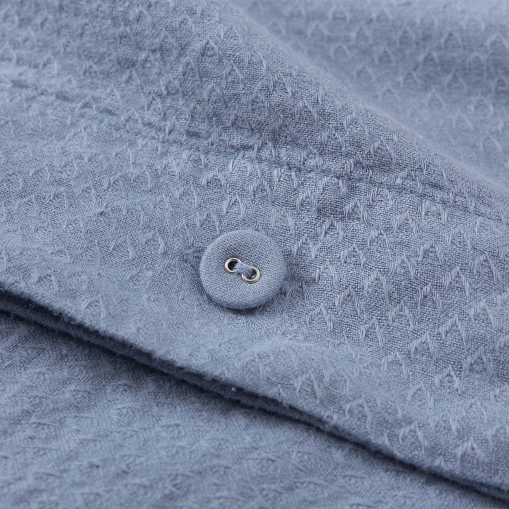 Kissenbezug Lousa, Helles Graublau, 100% Leinen | Hochwertige Wohnaccessoires