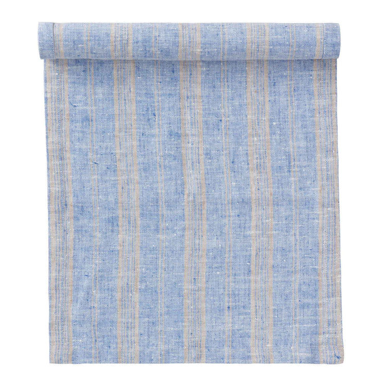 Tischdecke Lusis [Hellblau/Natur]