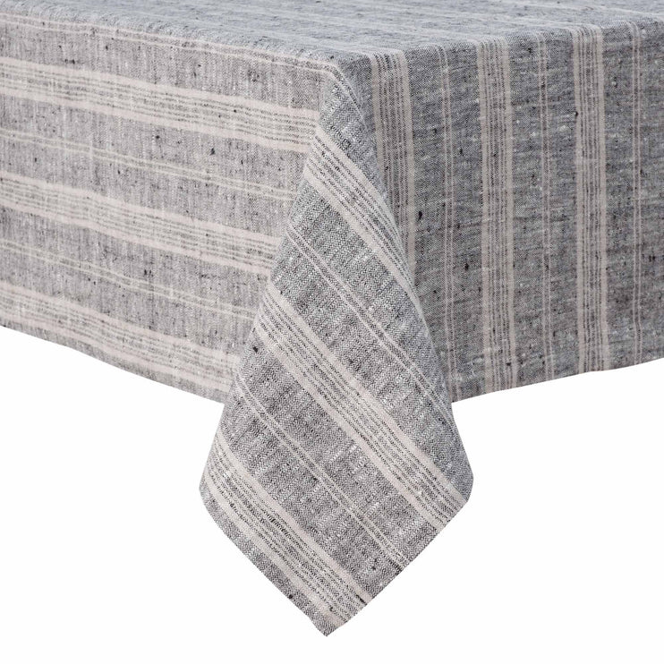 Tischset Lusis in Schwarz & Natur aus 100% Leinen | Entdecken Sie unsere schönsten Wohnaccessoires