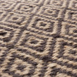 Teppich Dasheri, Anthrazit & Natur, 100% Jute | Hochwertige Wohnaccessoires