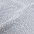 Decke Mondego, Hellgrau & Weiß, 100% Baumwolle | URBANARA Baumwolldecken