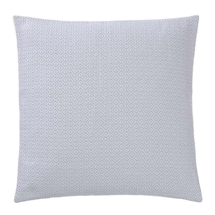 Decke Mondego in Hellgrau & Weiß aus 100% Baumwolle | Entdecken Sie unsere schönsten Wohnaccessoires
