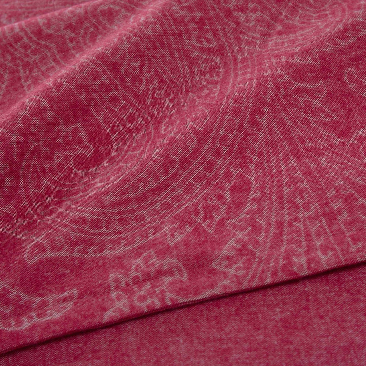 Bettdeckenbezug Lourinha, Rubinrot, 100% Bio-Baumwolle | Hochwertige Wohnaccessoires