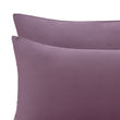 Kissenbezug Montrose, Aubergine, 100% Baumwolle | URBANARA Flanell-Bettwäsche