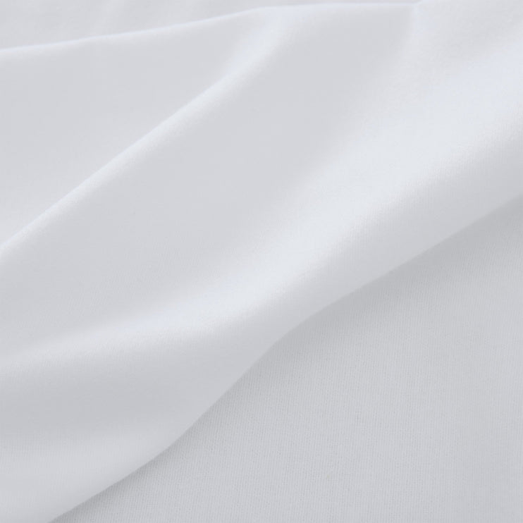 Spannbettlaken Montrose, Weiß, 100% Baumwolle | URBANARA Spannbettlaken