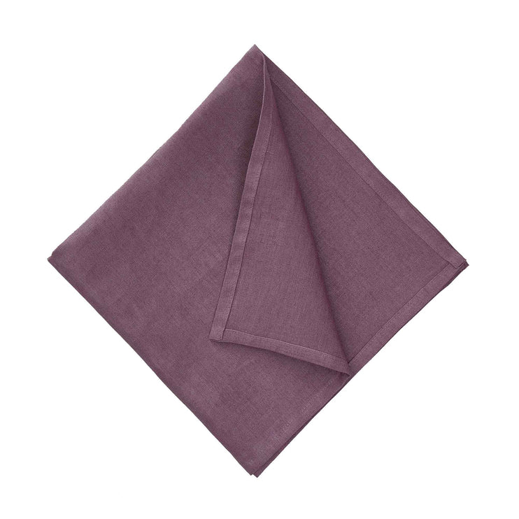 Serviette Teisin Aubergine | Schöne Ideen für Ihr Zuhause | URBANARA