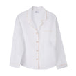 Pyjama Alva in Weiß & Rosa aus 100% Bio-Baumwolle | Entdecken Sie unsere schönsten Wohnaccessoires