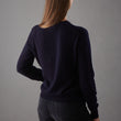 Pullover Nora, Mitternachtsblau, 50% Kaschmirwolle & 50% Wolle | Hochwertige Wohnaccessoires