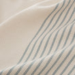 Bademantel Kadan, Creme & Graugrün, 50% Leinen & 50% Baumwolle | Hochwertige Wohnaccessoires