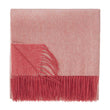 Decke Sontra, Koralle & Elfenbein, 10% Kaschmirwolle & 90% Wolle