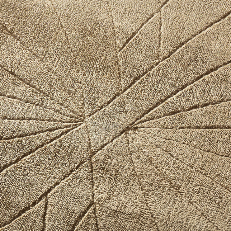 Teppich Arreau, Senfgelb, 100% Viskose | Hochwertige Wohnaccessoires