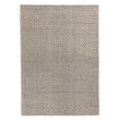 Teppich Kalanka, Naturweiß & Schwarz, 90% Schurwolle & 10% Baumwolle | Hochwertige Wohnaccessoires