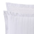 Kissenbezug Altura, Weiß & Silber, 100% Baumwolle | Hochwertige Wohnaccessoires