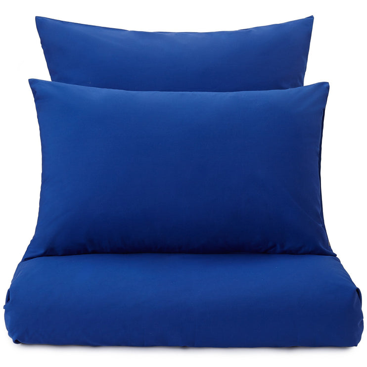 Kissenbezug Perpignan, Ultramarinblau, 100% gekämmte Baumwolle
