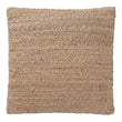Kissen Silani, Natur, 90% Jute & 10% Baumwolle & 100% Baumwolle