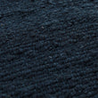 Bodenkissen Silani Blau, 90% Jute & 10% Baumwolle | Hochwertige Wohnaccessoires