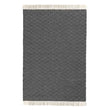 Teppich Barota, Schwarz & Weiß, 100% PET | URBANARA Gartenaccessories