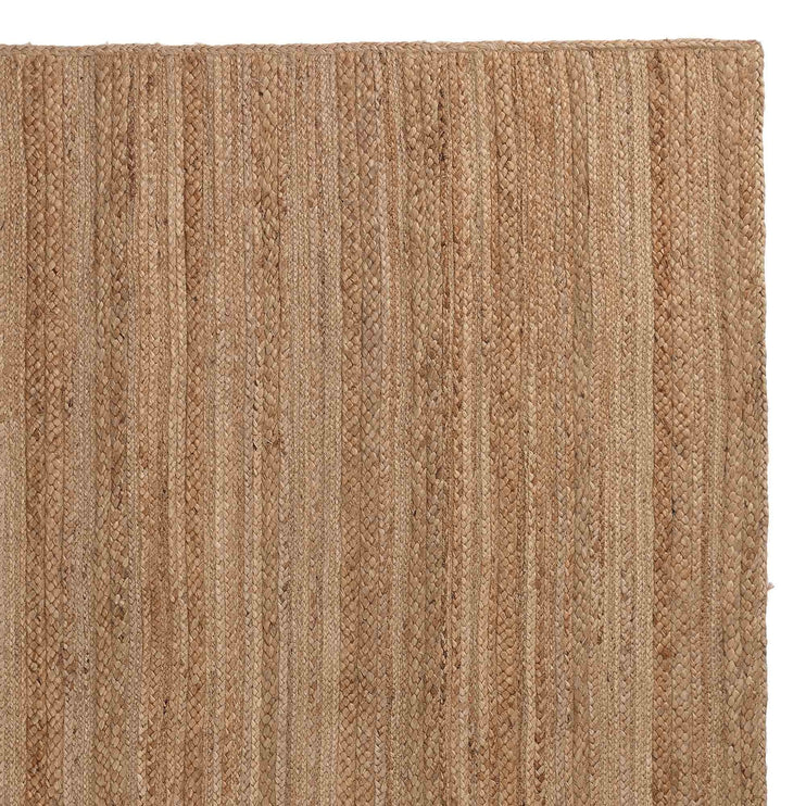 Läufer Levuo, Natur, 90% Jute & 10% Baumwolle