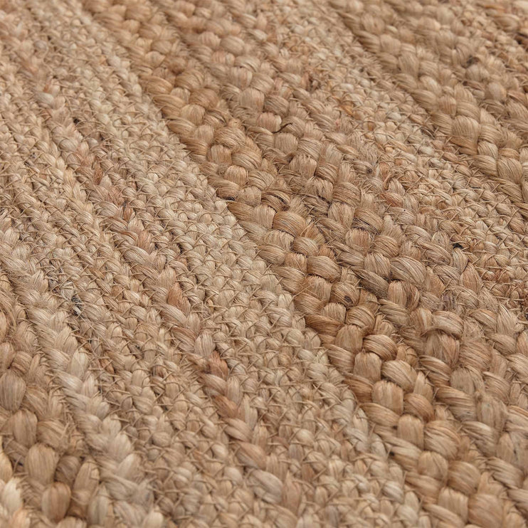 Läufer Levuo, Natur, 90% Jute & 10% Baumwolle | URBANARA Läufer