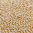 Teppich Ziller, Leuchtendes Senfgelb & Naturweiß, 100% Baumwolle | Hochwertige Wohnaccessoires