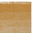 Teppich Ziller, Leuchtendes Senfgelb & Naturweiß, 100% Baumwolle