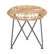 Hocker Palu, Natur, 100% Rattan